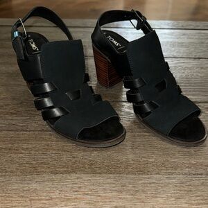 Toms Majorca Woven Caged Slingback Sandal